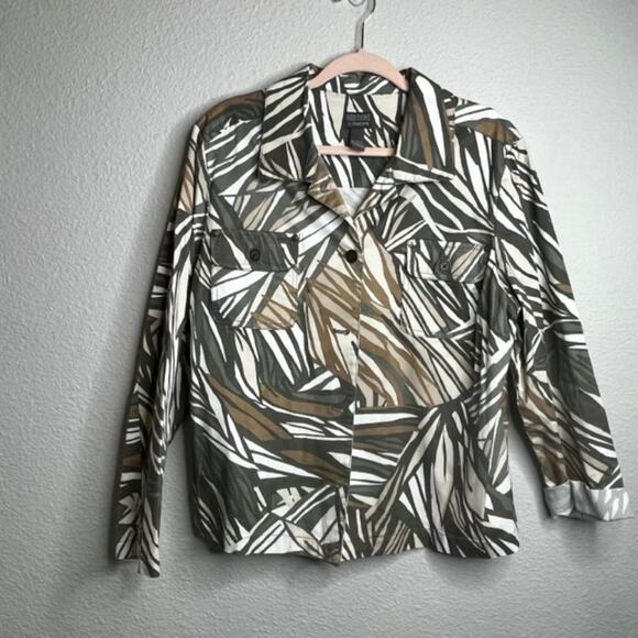 Additions by Chico's Safari Jacket Size 3 (16) - Picture 6 of 9